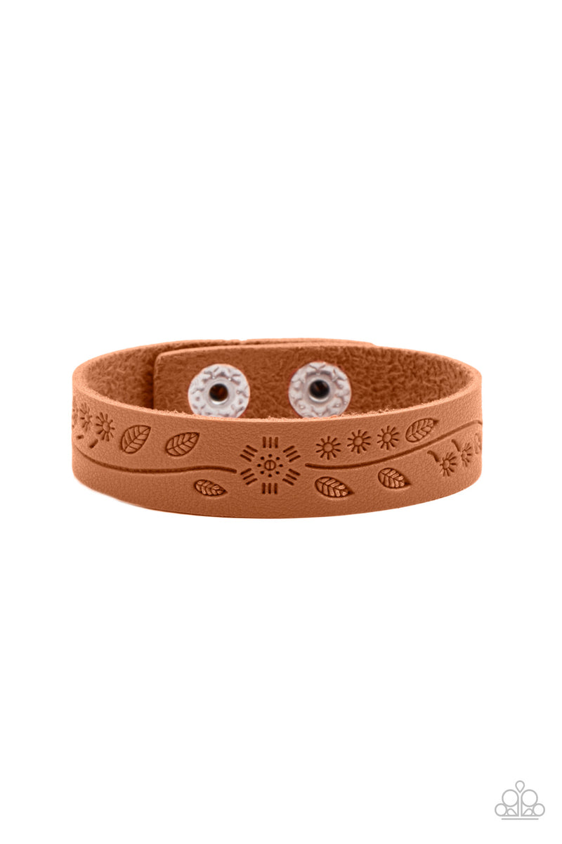 Range Leather Co. - Whitney Wrap Bracelet - Nut Brown