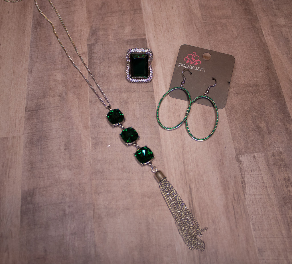 Emerald Green Matching Set