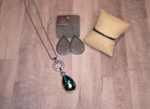 Emerald Green Matching Set