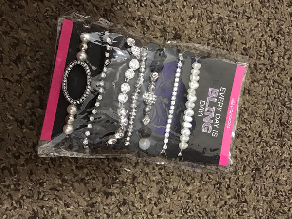 7 Pack of Bling-Ericka C Wise, $5 Jewelry -Ericka C Wise, $5 Jewelry Paparazzi accessories jewelry ericka champion wise elite consultant life of the party fashion fix lead and nickel free florida palm bay melbourne