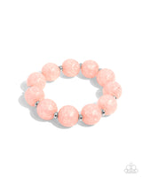 Artic Affluence Pink Bracelet-Jewelry-Paparazzi Accessories-Ericka C Wise, $5 Jewelry Paparazzi accessories jewelry ericka champion wise elite consultant life of the party fashion fix lead and nickel free florida palm bay melbourne