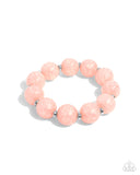 Artic Affluence Pink Bracelet-Jewelry-Paparazzi Accessories-Ericka C Wise, $5 Jewelry Paparazzi accessories jewelry ericka champion wise elite consultant life of the party fashion fix lead and nickel free florida palm bay melbourne