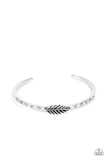 Free Spirited Shimmer Blue Bracelet-Jewelry-Paparazzi Accessories-Ericka C Wise, $5 Jewelry Paparazzi accessories jewelry ericka champion wise elite consultant life of the party fashion fix lead and nickel free florida palm bay melbourne