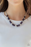 Jewel Jam Purple Necklace-Jewelry-Ericka C Wise, $5 Jewelry-Ericka C Wise, $5 Jewelry Paparazzi accessories jewelry ericka champion wise elite consultant life of the party fashion fix lead and nickel free florida palm bay melbourne