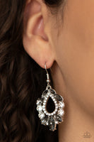 New Age Nobel Silver Earrings-Jewelry-Paparazzi Accessories-Ericka C Wise, $5 Jewelry Paparazzi accessories jewelry ericka champion wise elite consultant life of the party fashion fix lead and nickel free florida palm bay melbourne