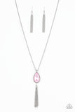 Elite Shine Pink Necklace-Jewelry-Paparazzi Accessories-Ericka C Wise, $5 Jewelry Paparazzi accessories jewelry ericka champion wise elite consultant life of the party fashion fix lead and nickel free florida palm bay melbourne