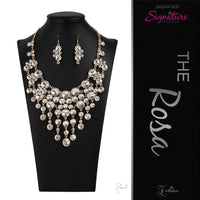 The Rosa, 2020 Paparazzi Accessories Signature Zi Collection-Jewelry-Paparazzi Accessories-Ericka C Wise, $5 Jewelry Paparazzi accessories jewelry ericka champion wise elite consultant life of the party fashion fix lead and nickel free florida palm bay melbourne