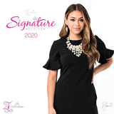 The Rosa, 2020 Paparazzi Accessories Signature Zi Collection-Jewelry-Paparazzi Accessories-Ericka C Wise, $5 Jewelry Paparazzi accessories jewelry ericka champion wise elite consultant life of the party fashion fix lead and nickel free florida palm bay melbourne